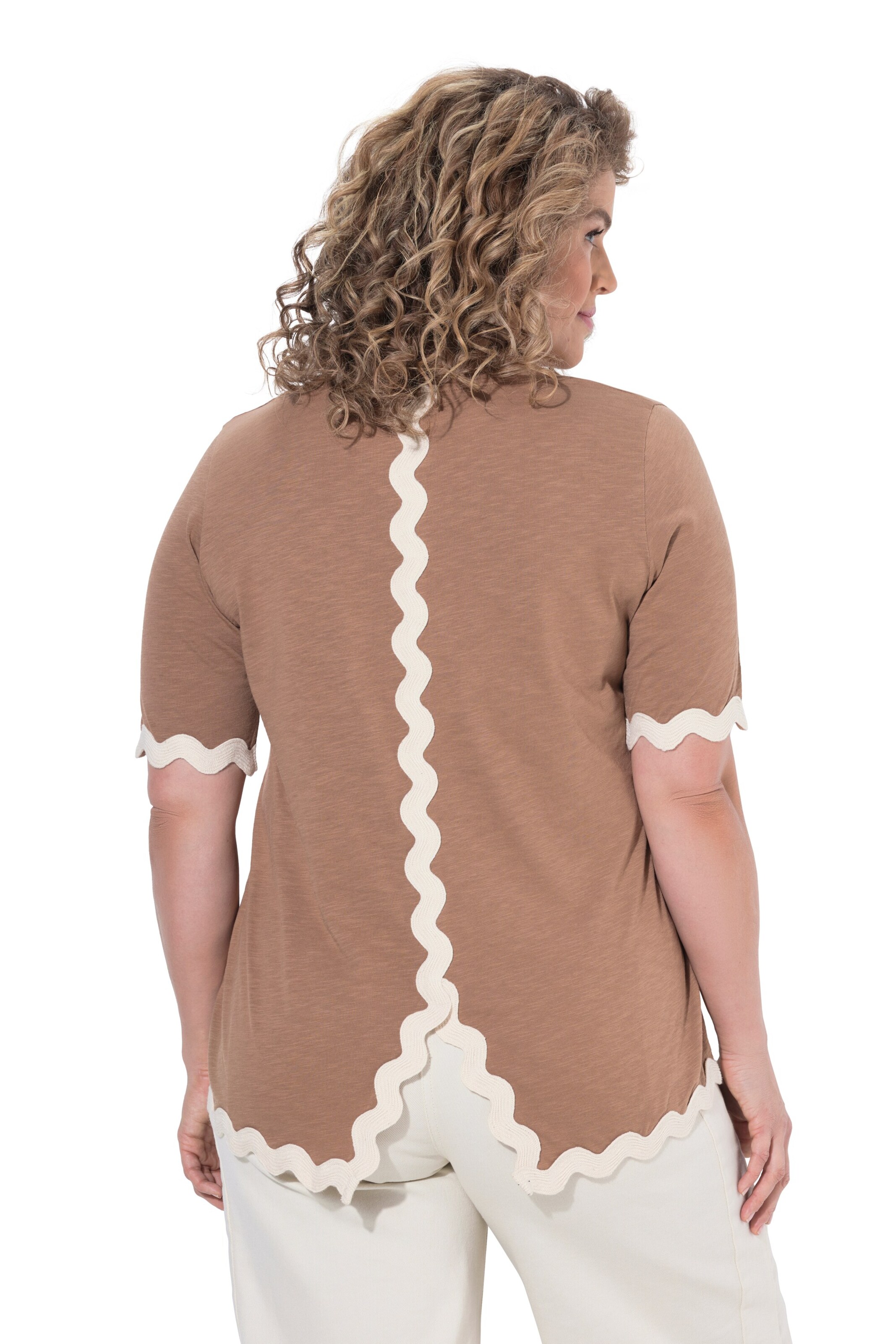 Ulla Popken Shirt in Braun