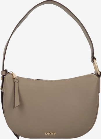 DKNY Shoulder Bag 'Scarlett' in Brown: front