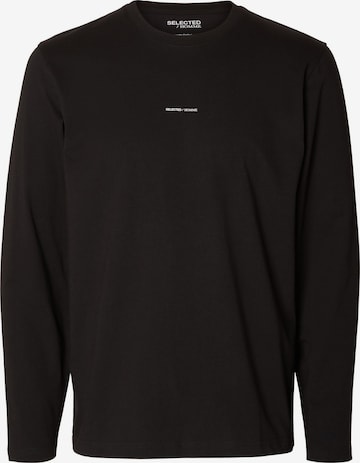 SELECTED HOMME Shirt in Black: front
