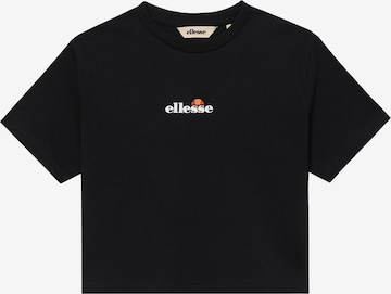 ELLESSE Paita 'Pinerolo' värissä musta: etupuoli