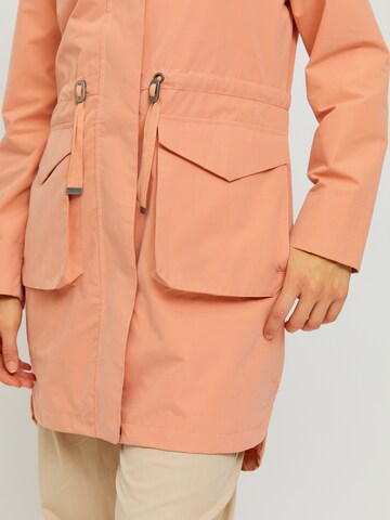 Parka mi-saison 'Marydale' mazine en rose