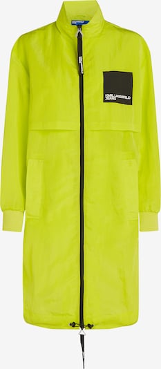 Vasarinis paltas iš KARL LAGERFELD JEANS, spalva – geltona / juoda, Prekių apžvalga