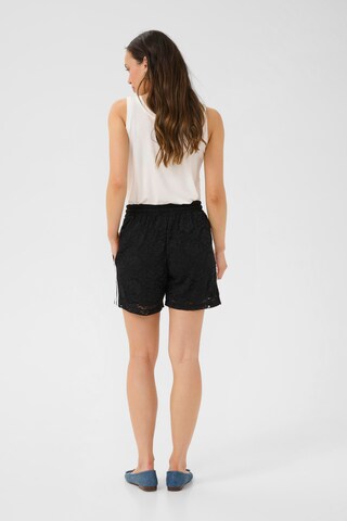 CULTURE Regular Pants 'CUkala' in Black