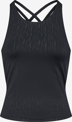 juoda ONLY PLAY Sportiniai marškinėliai be rankovių 'ONPPoppy': priekis