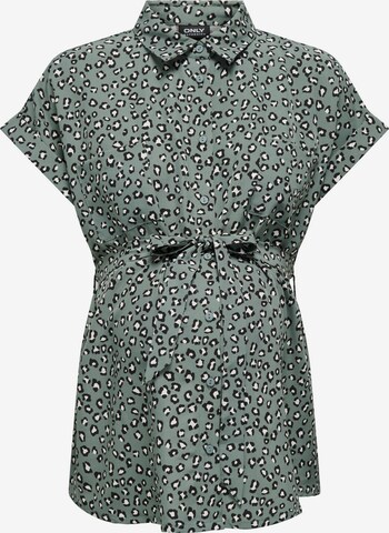 Only Maternity Blouse in Groen: voorkant