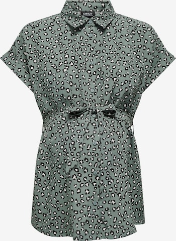 Only Maternity Blouse in Groen: voorkant