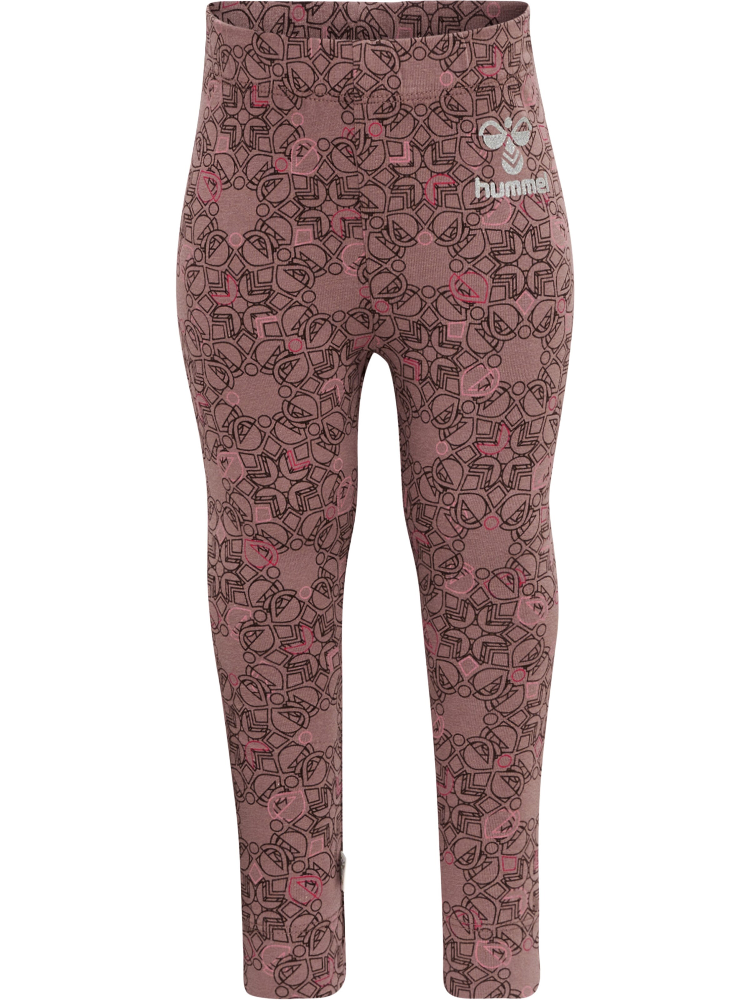 Hummel Skinny Leggings 'Fia' in Lila: voorkant