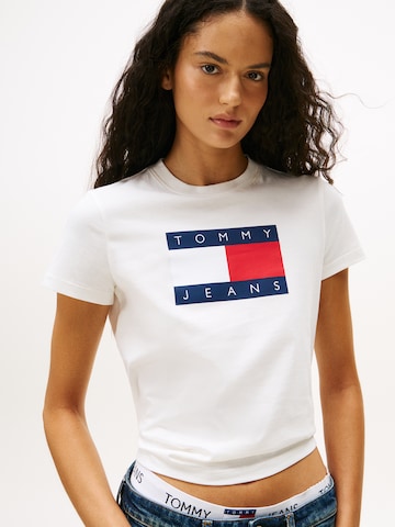 T-shirt Tommy Jeans en blanc
