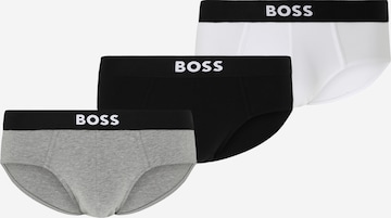 Slip BOSS en gris : devant
