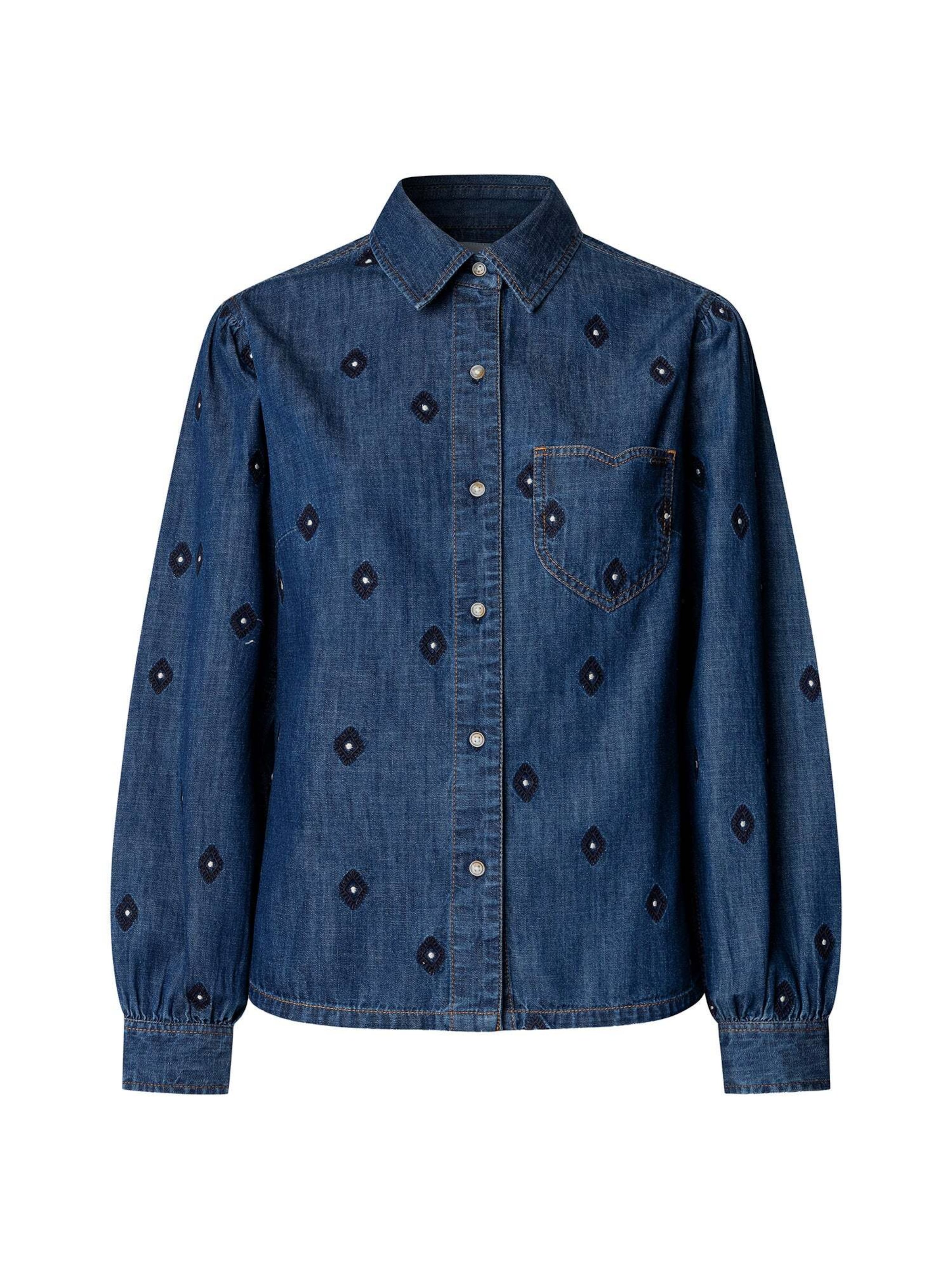 Chemisier 'Macie' Pepe Jeans en bleu : devant