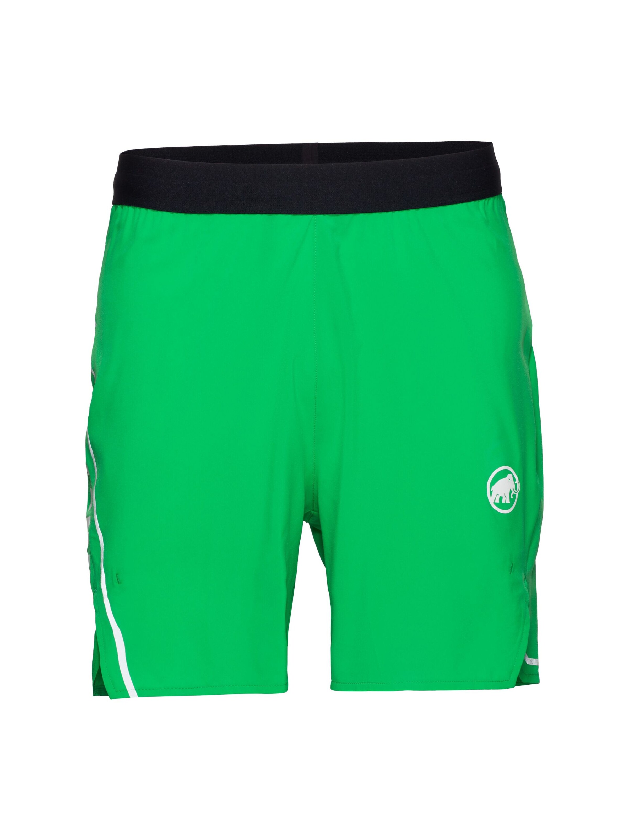 MAMMUT Regular Outdoor Pants in Green: front