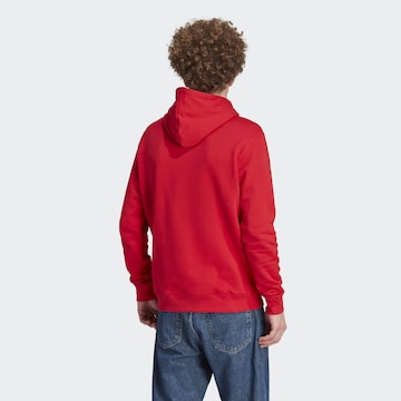 ADIDAS ORIGINALS Μπλούζα φούτερ 'Adicolor Classics Trefoil' σε κόκκινο