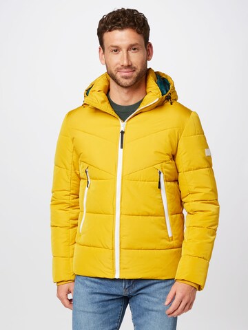 TOM TAILOR DENIM Between-Season Jacket in Yellow: front