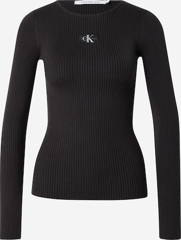 Pullover di Calvin Klein Jeans in nero: frontale