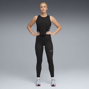 PUMA Sporttop in Schwarz