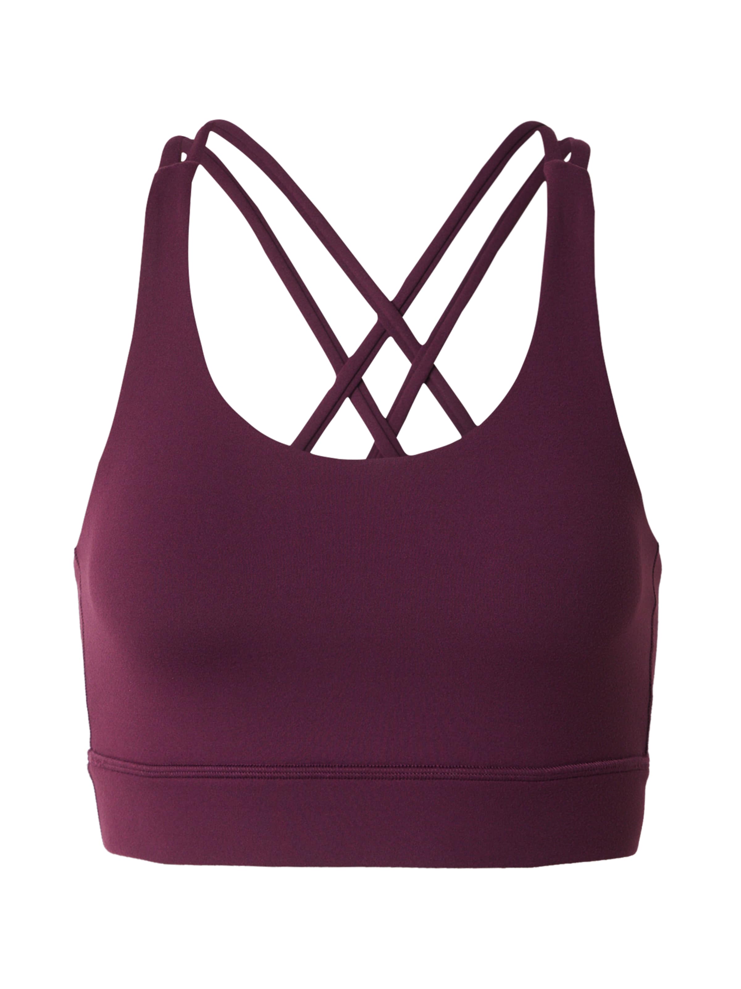 Bustier Soutien-gorge de sport Hey Honey en violet : devant