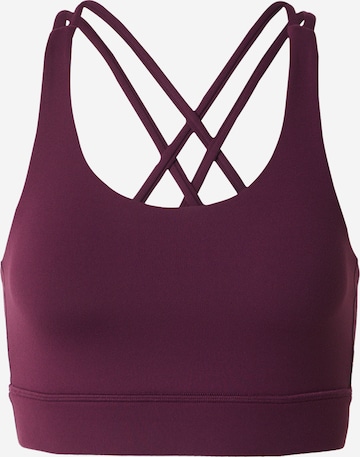 Hey HoneyBustier Sportski grudnjak - ljubičasta boja: prednji dio