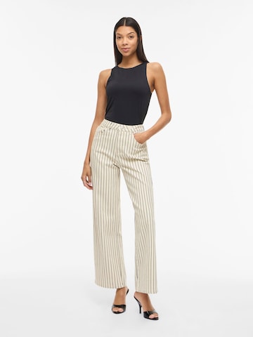 Wide Leg Jean 'VIChia' VILA en beige