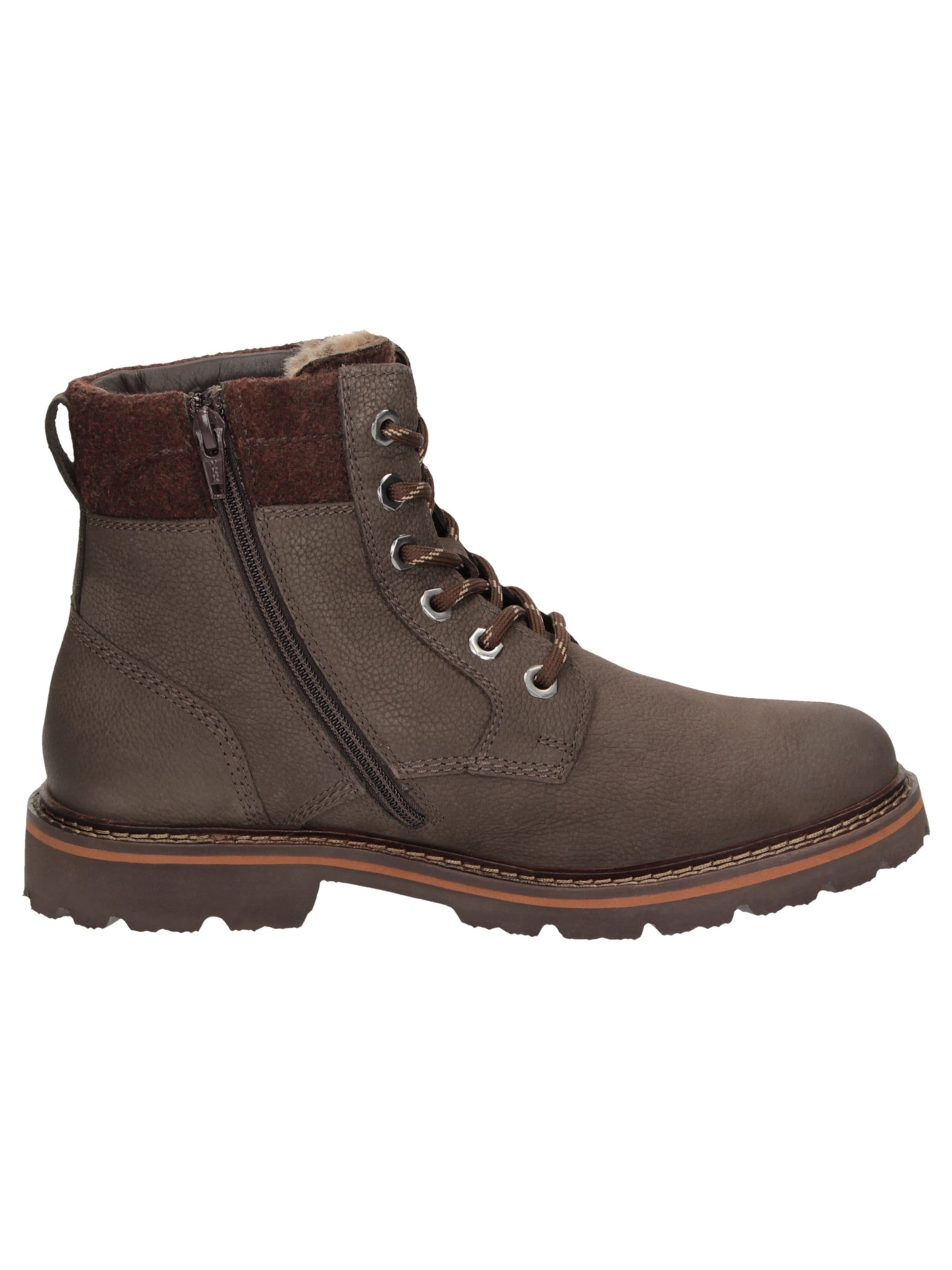 Bottines à lacets ' Adal ' SIOUX en marron