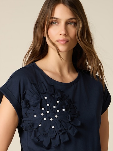 oltre - Camiseta en azul
