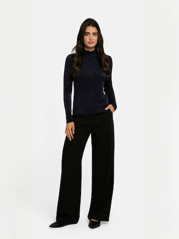 Liberte Essentiel - Top ' VILDE ' en azul: frente