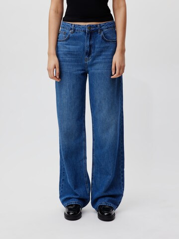 LeGer by Lena Gercke Wide leg Jeans 'Lilia' i blå: framsida