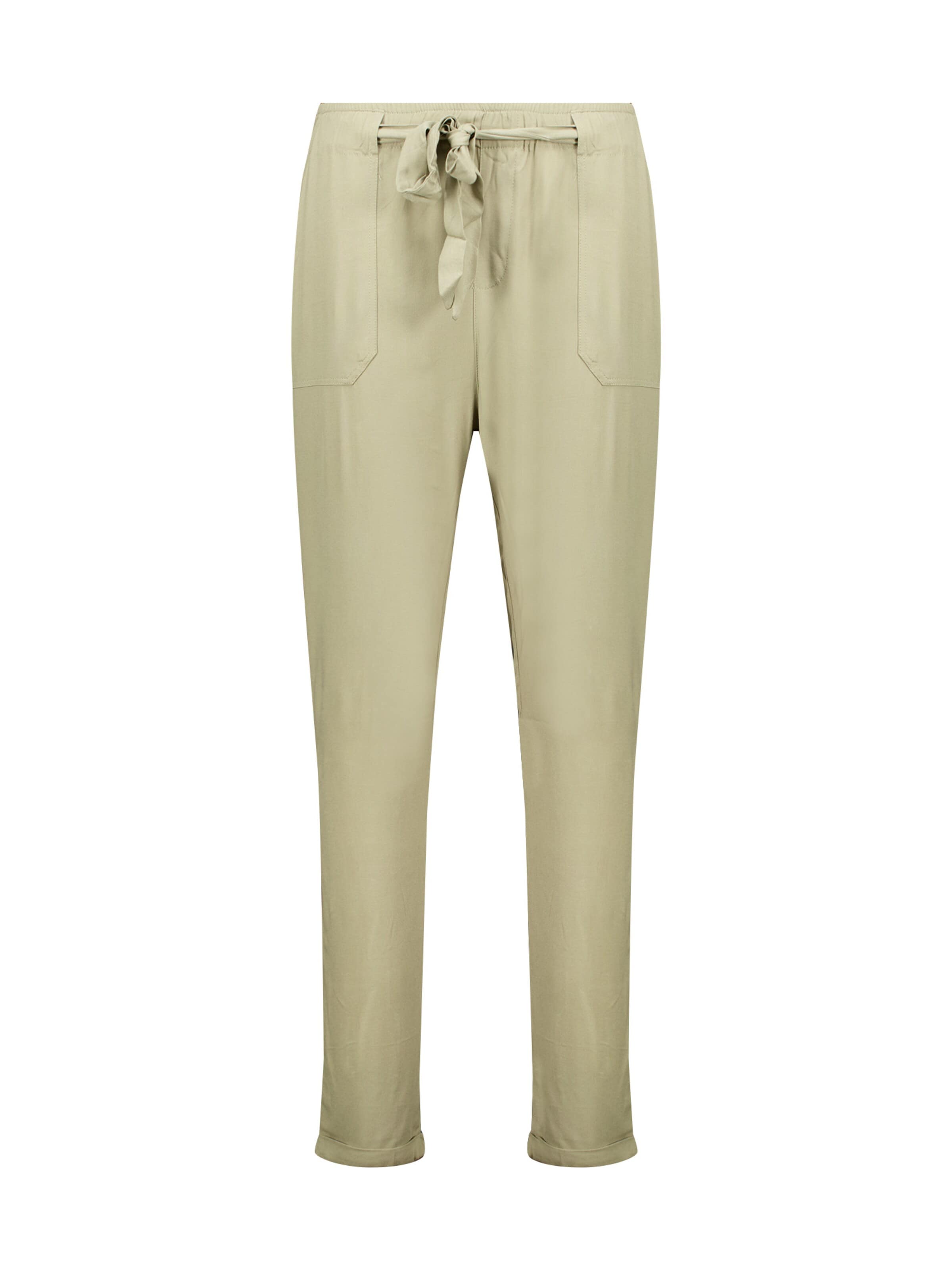 Coupe slim Pantalon Deeluxe en vert : devant