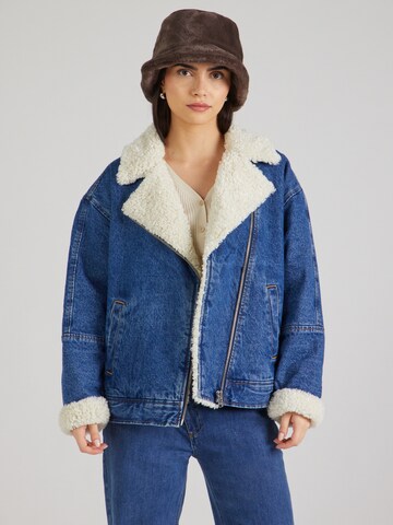 LEVI'S ® Prechodná bunda 'Sherpa Flight' - Modrá: predná strana