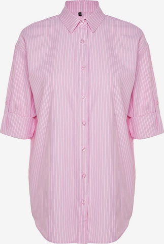 Chemisier Trendyol en rose : devant