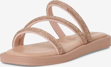 TAMARIS Mules in Pink: front