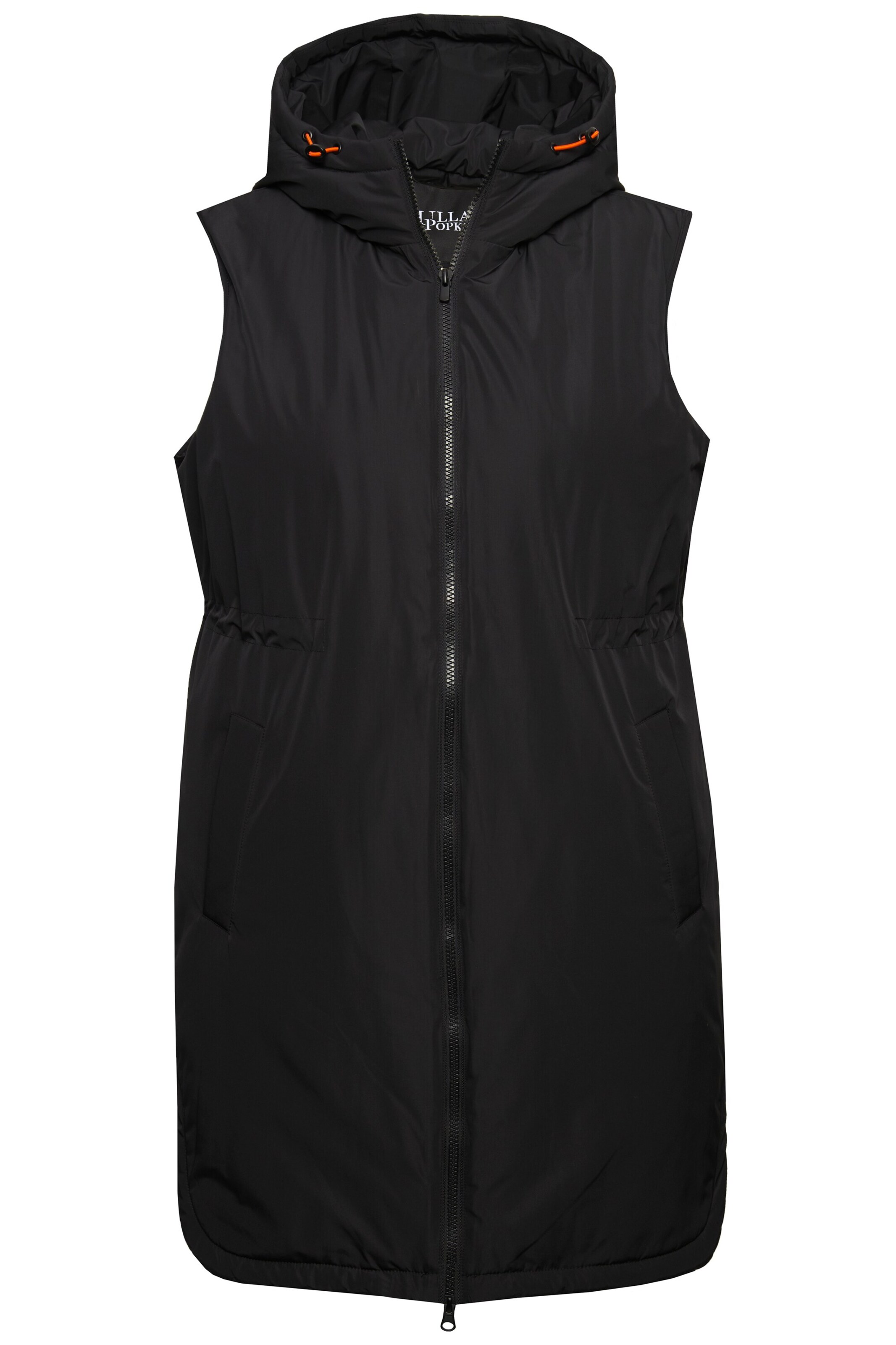 Gilet Ulla Popken en noir : devant