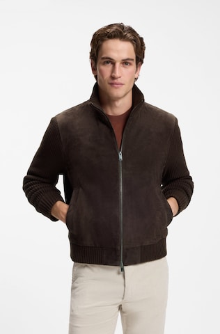 BOSS Between-Season Jacket in Brown: front