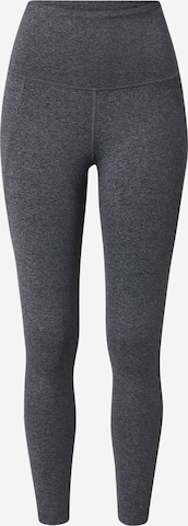 Reebok Workout Pants in Grey: front