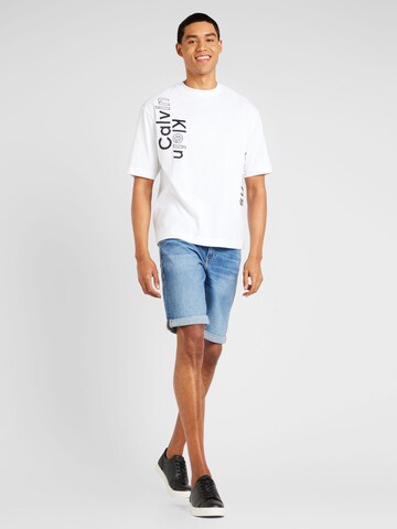 T-Shirt Calvin Klein Jeans en blanc