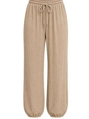 Worldclassca Regular Pants 'Damen Musselin Hose Sommer' in Grey: front