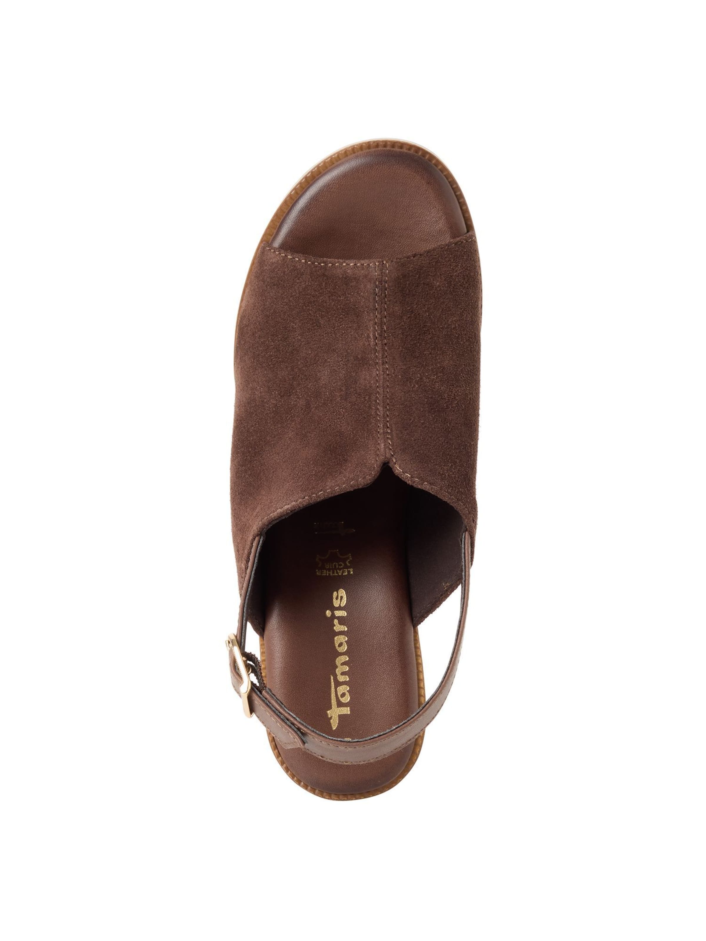 Sandales Tamaris en marron