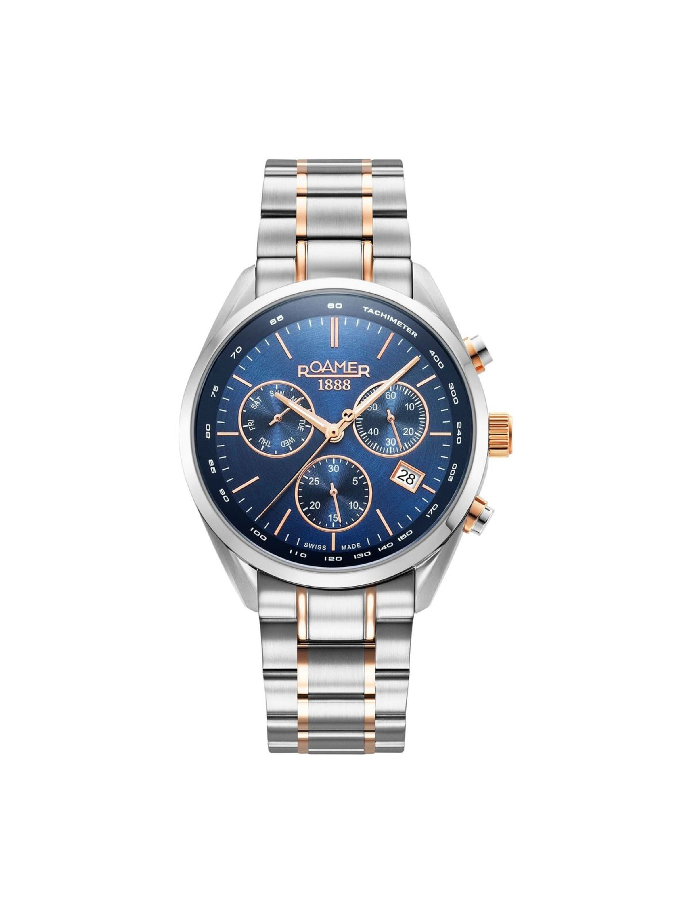 Roamer Analoguhr‌‌‌‌ in Blau: Vorderseite
