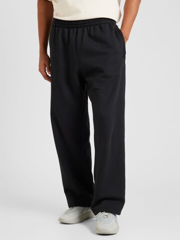 ADIDAS ORIGINALS Loosefit Hose 'Essentials' in Schwarz: Vorderseite