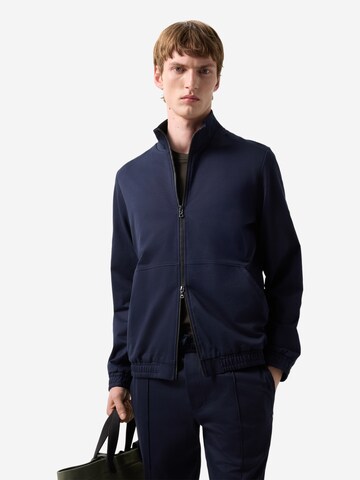 BOGNER Sweatjacke 'Rupert in Blau: Vorderseite