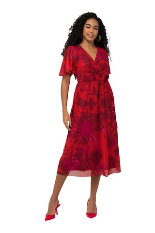 Robe Ulla Popken en rouge : devant