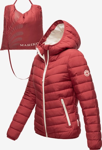 MARIKOO Демисезонная куртка 'Pack Mich Ein' в Красный: спереди