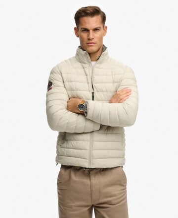 Superdry & Co Winter Jacket 'Fuji Lite' in Beige