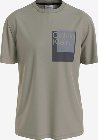 Calvin Klein Big & Tall T-Shirt in Grün: predná strana