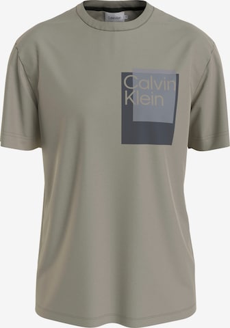 Calvin Klein Big & Tall Shirt in Green: front