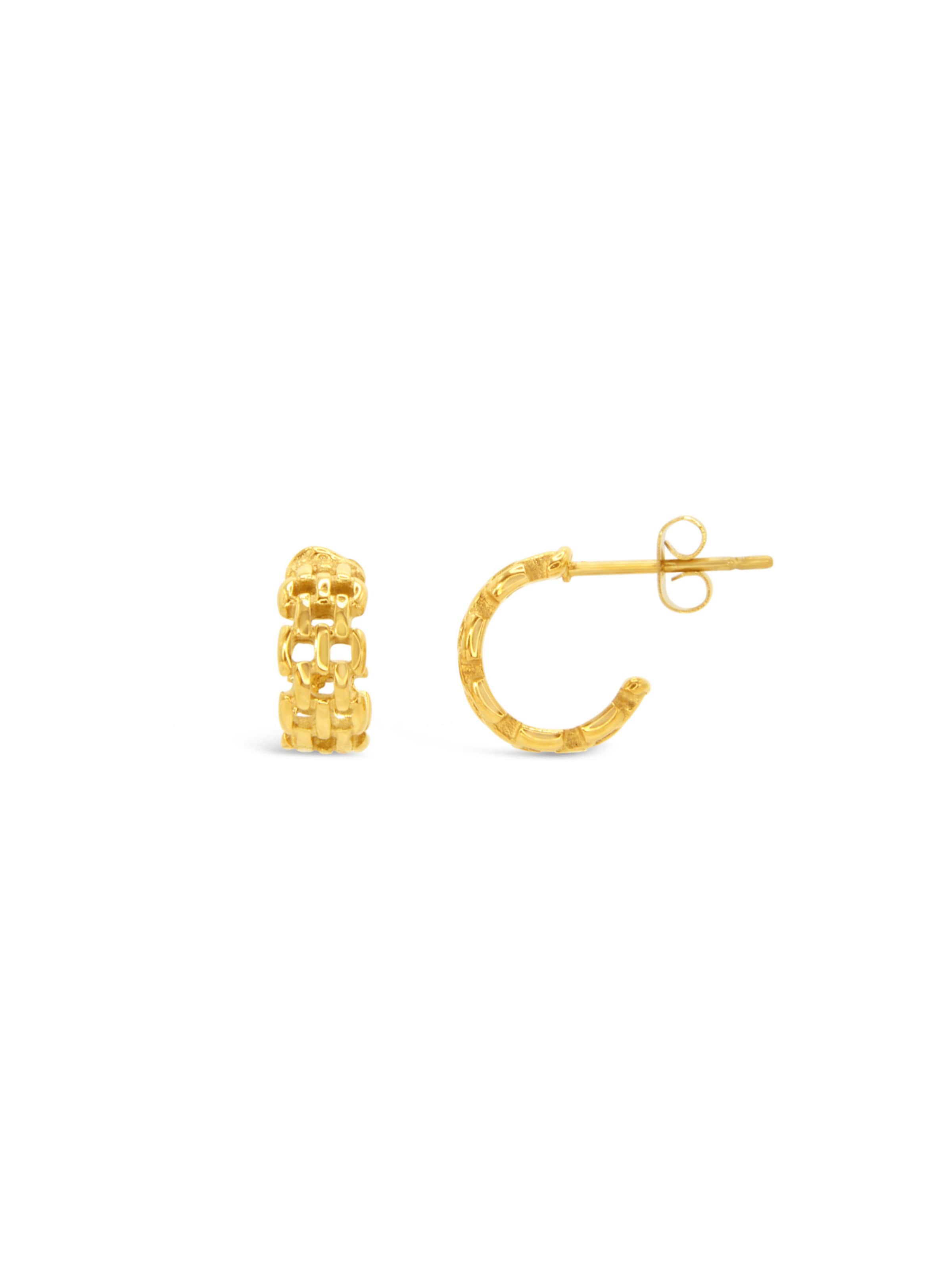 ARS-ARGENTI Earrings 'CHICKY CHAIN' in Gold