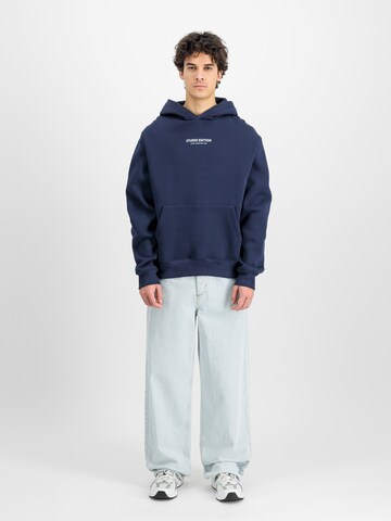 ALPHA INDUSTRIES - Sudadera 'Studio Edition' en azul