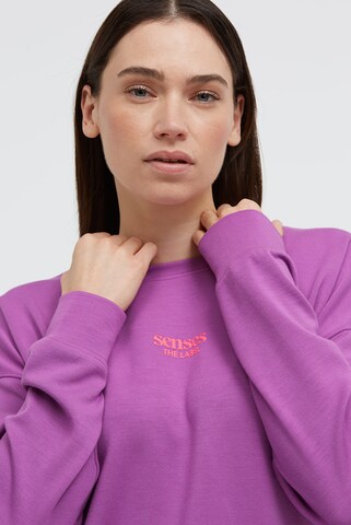 SENSES.THE LABEL Sweatshirt in Purple