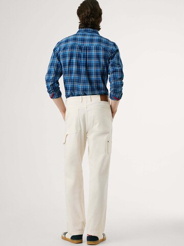 Pepe Jeans Loosefit Chinohose in Weiß