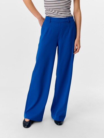 OBJECT Wide leg Broek 'Lisa' in Blauw: voorkant