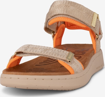 WODEN Sandaler 'Line Heritage' i brun: forside